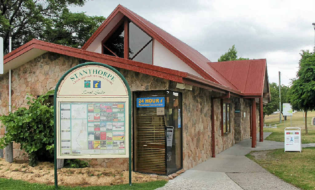 WEIGHING THE COSTS: GBWT could lose funding for Stanthorpe Visitor Information Centre. WEIGHING THE COSTS: GBWT could lose funding for Stanthorpe Visitor Information Centre.